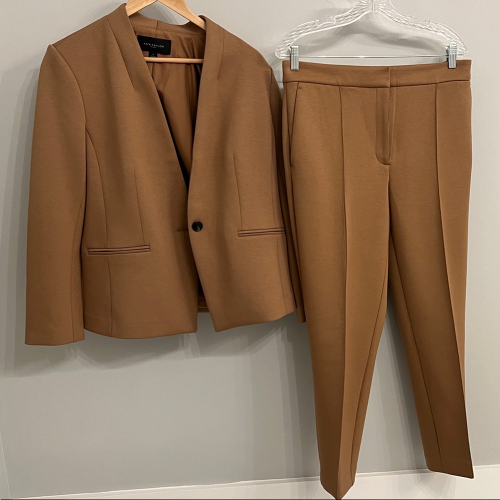 Ann Taylor Factory Camel Suit